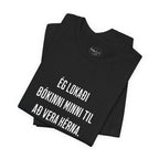 Ég lokaði bókinni minni til að vera hérna - stuttermabolur